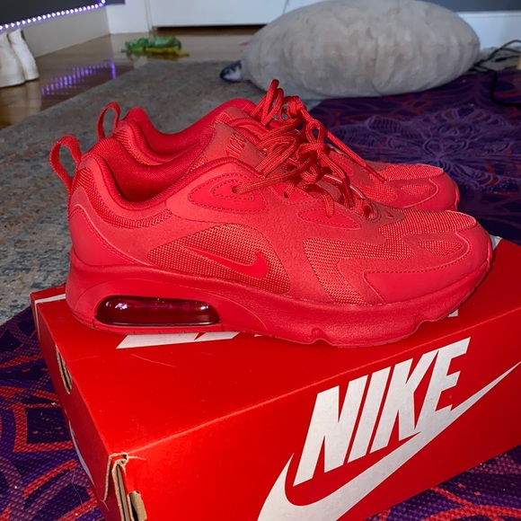 Nike Shoes - Red air max 200 sneakers